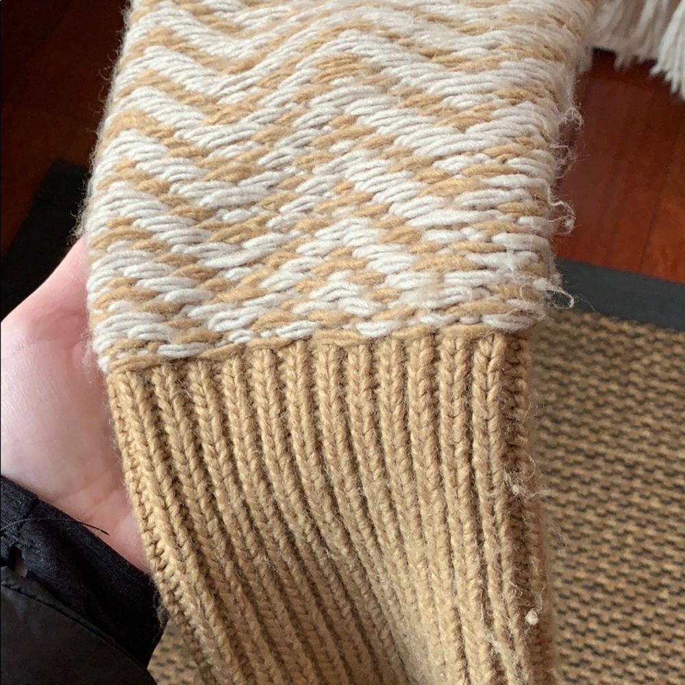 Fringe Color Block Sweater - image 3